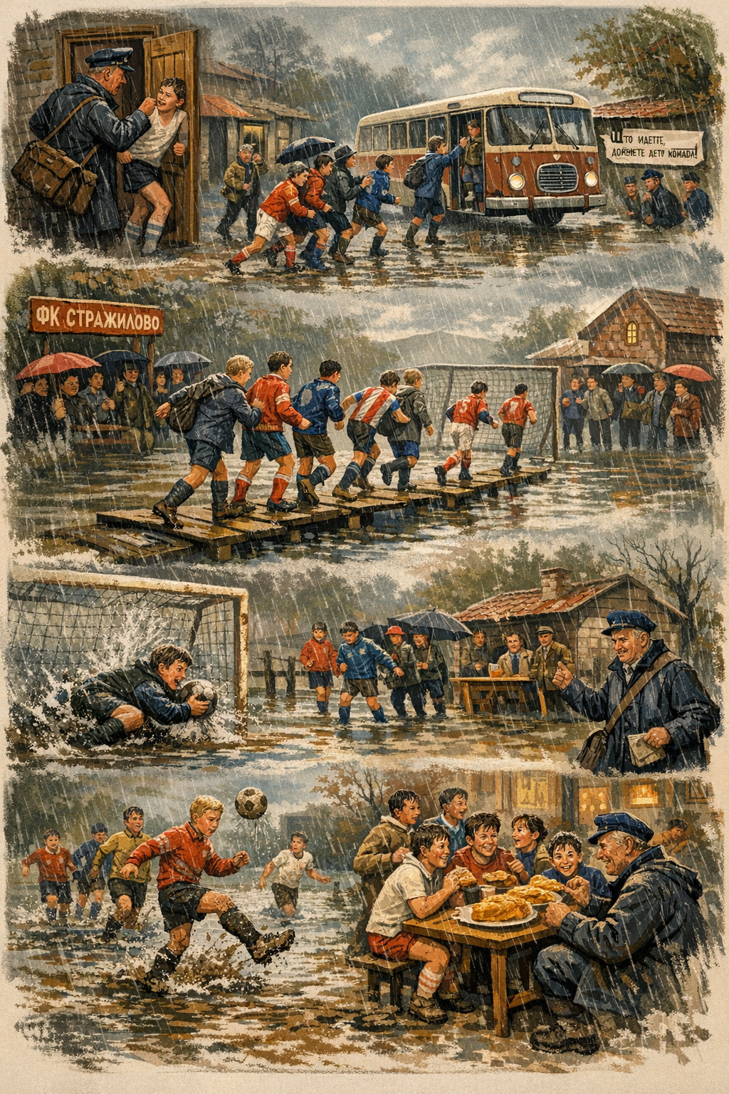 МЛАДОСТ, ЛУДОСТ, ФУДБАЛ, ПОТОП, БУРЕК